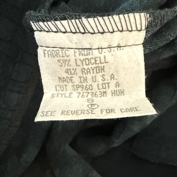 Carole Little Green Jacquard Button-Front Long Sleeve Maxi Dress | Size 8 - Picture 9 of 11